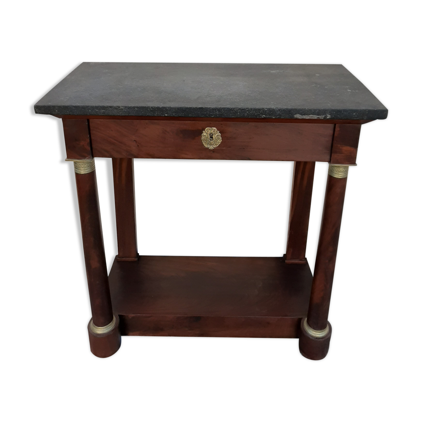 Empire console with column 1900