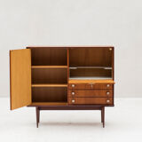 Bar cabinet by Oswald Vermaercke for V-form, Belgium, 1960’s