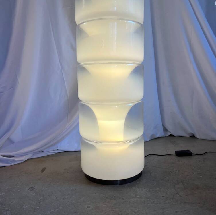 “Sfumato” pendant lamp, Carlo Nason for Mazzega, 1970s*