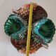 Plat zoomorphe poissons style Vallauris