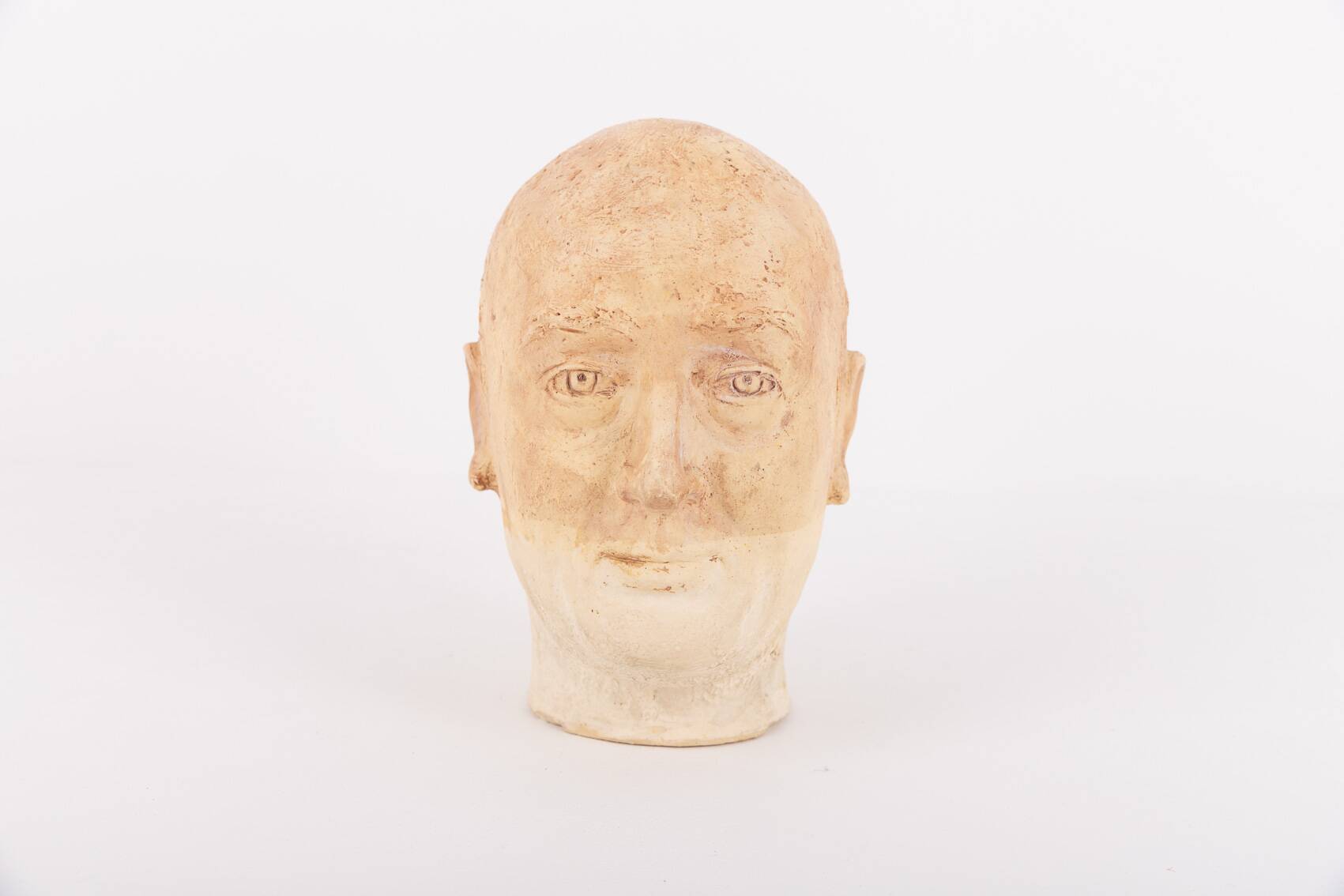 Vintage Italian Earthenware Bust