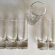Suite 6 rights 60s Crystal tumblers glasses