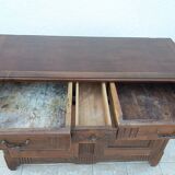 Louis XVI walnut buffet from the 19th century