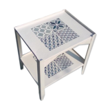 Iron table patterns cement tiles