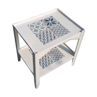 Iron table patterns cement tiles