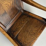 Chaise anglaise en chêne, 1650-1670