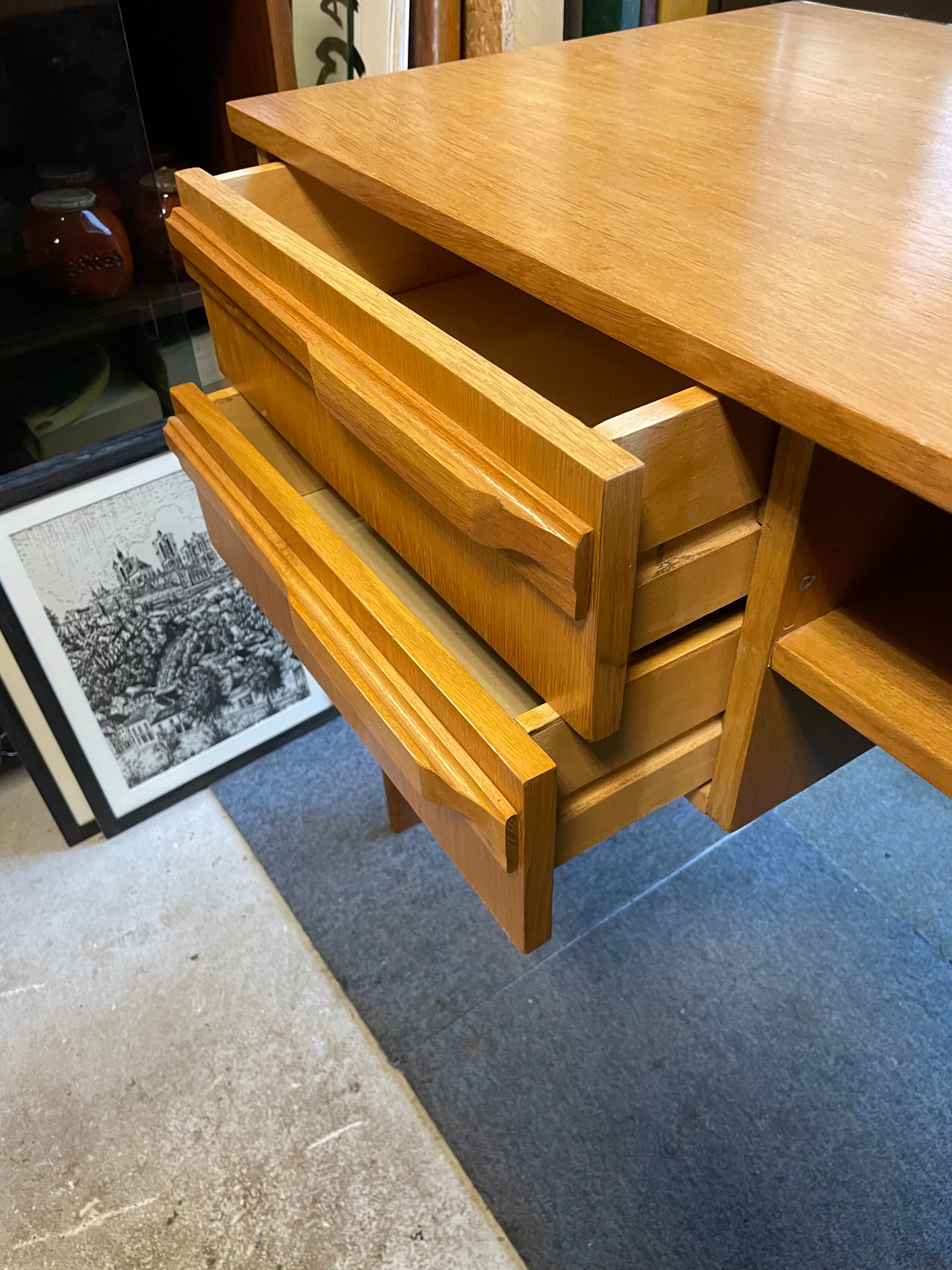 Vintage scandinavian design desk year 60