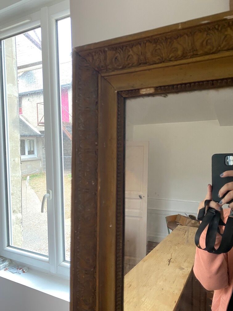 Old mirror 181x110cm