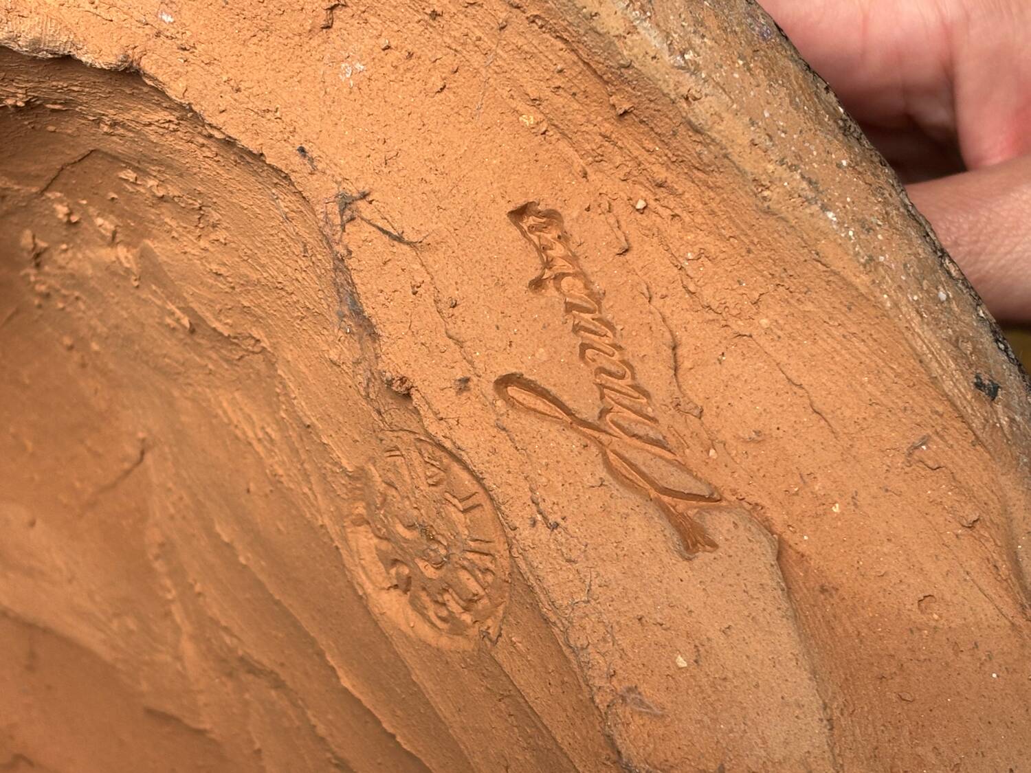 Black panther in terracotta, Italy 1970