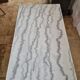 Bistro table with marble top and cast iron legs