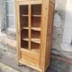 Parisian cabinet glazed raw wood
