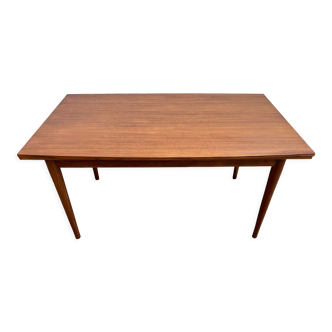 Teak table with extensions