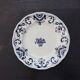 Antique ironstone plate Longchamp – Rouen model