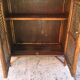 Rattan shelf and caning