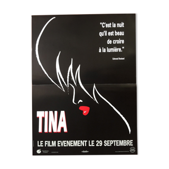Affiche cinéma originale « Tina » Tina Turner 40x60cm 1993
