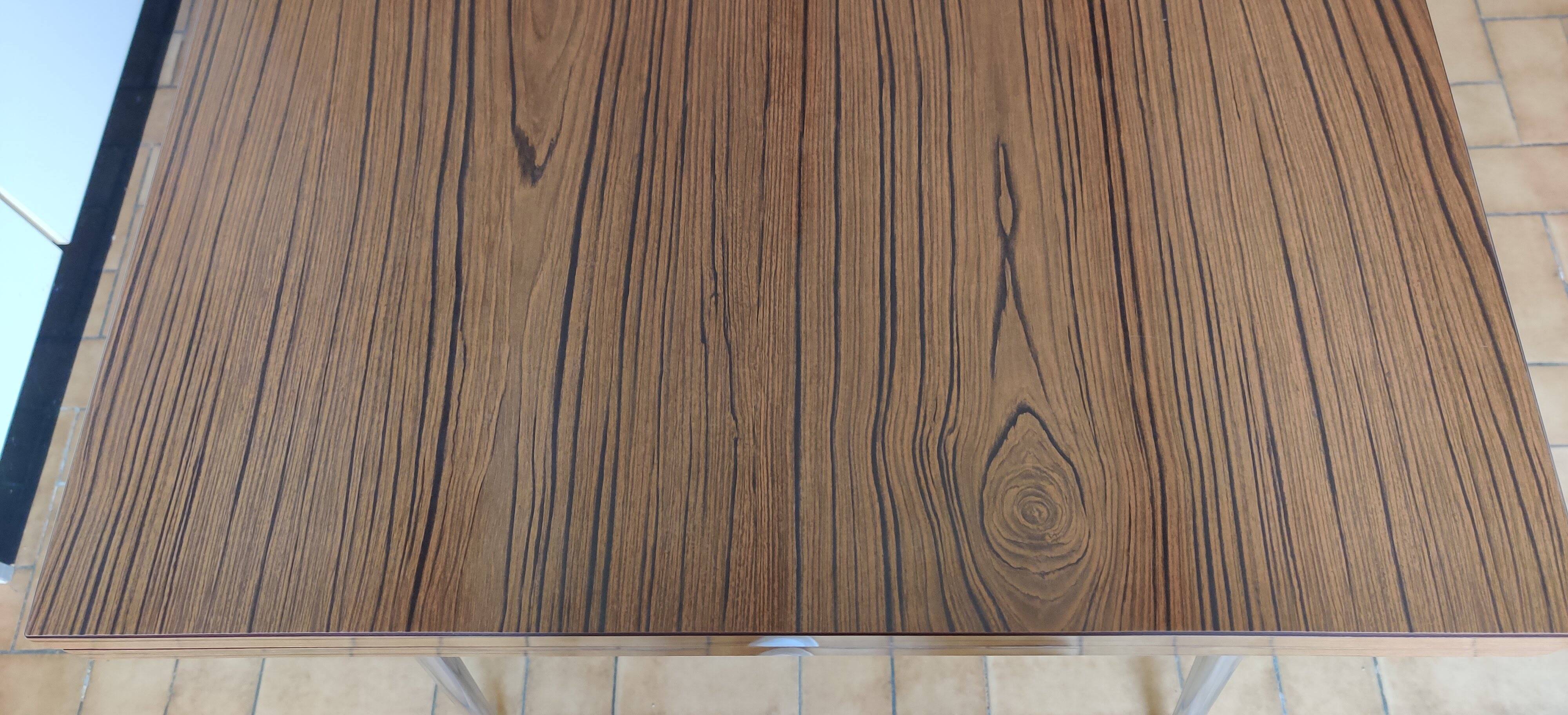 Vintage brown formica table