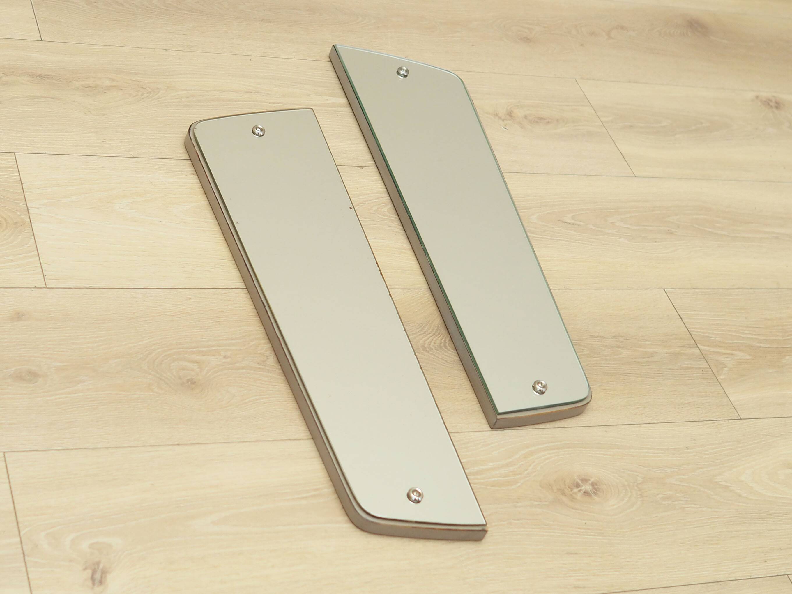 Set of two mirrors, Danish design, 1960s, production: Denmark