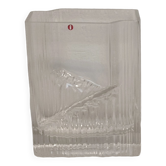 Scandinavian glass vase by vintage Tapio Wirkkala.