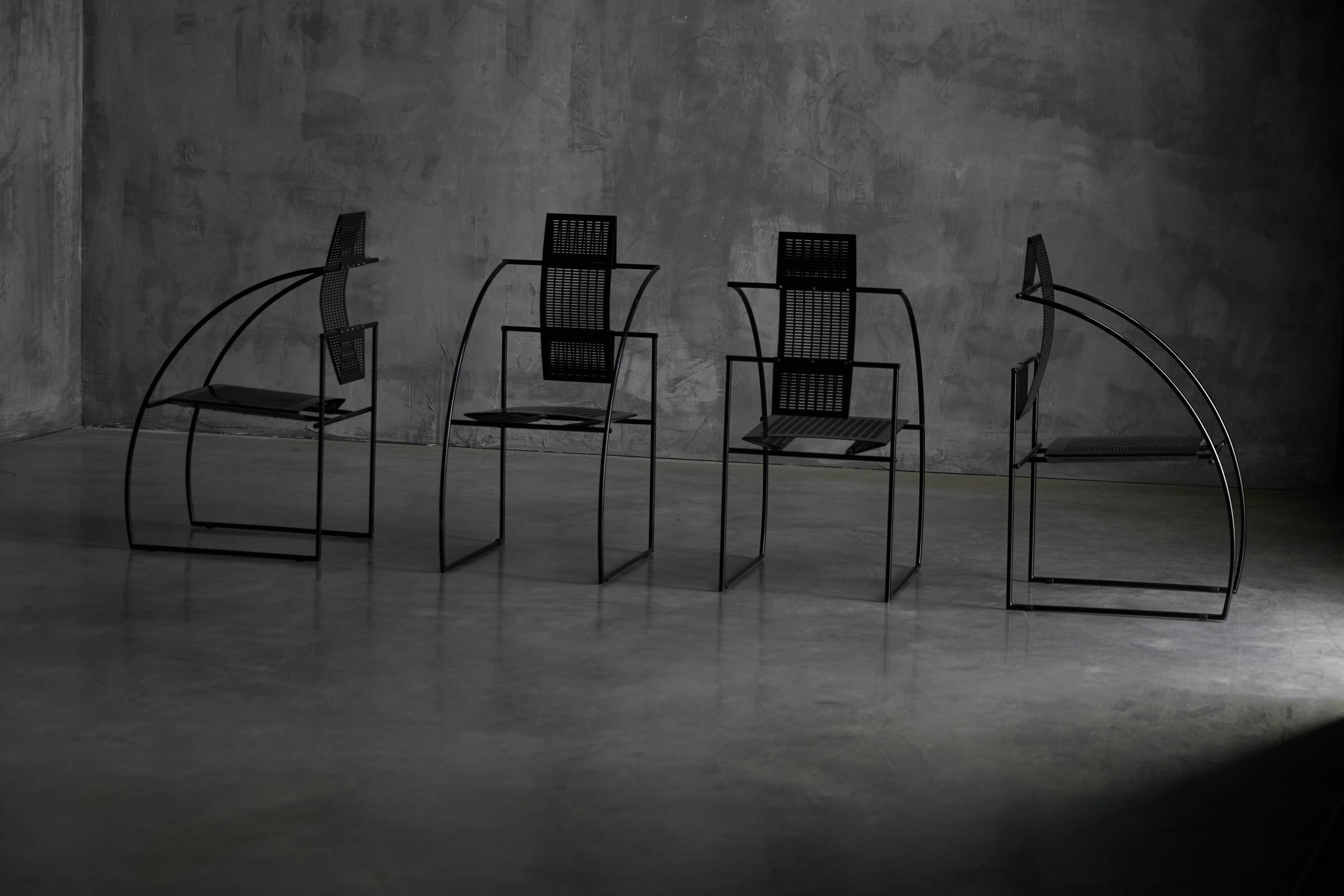 Quinta Chairs by Mario Botta for Alias, Italy, 1980s