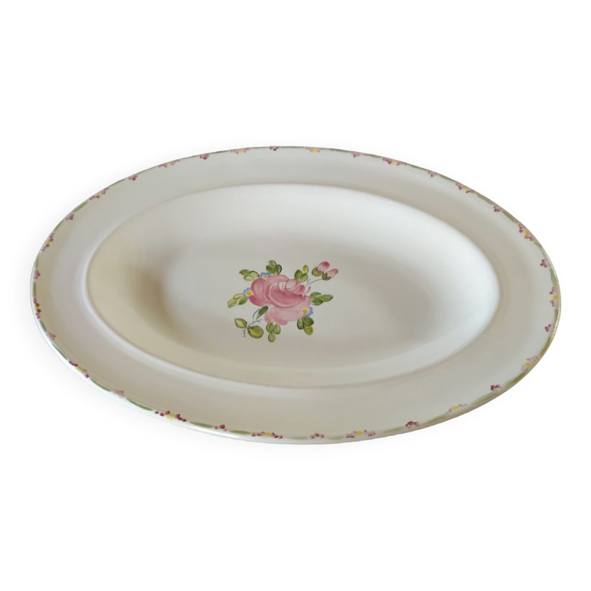 Eastern earthenware dish