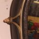mirror made from a leather horse harness