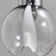 Murano Glass and Varnished Metal 3-Light Pendant by Toni Zuccheri for Venini