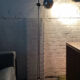 EyeBall floor lamp from the 70s in chromed metal