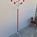 Vintage 1970s parrot coat rack with balls