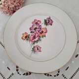 6 old flat plates mismatched