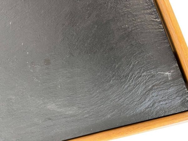 Table basse brutaliste vintage / table basse Eric Merthen