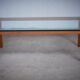 Table Basse en Teck et Verre, Danemark, 1960s