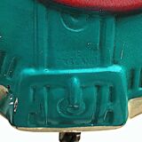 Antique mobo metal rocking horse