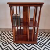 English revolving bookcase