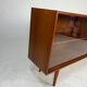 Vintage teak display cabinet sideboard shelf 60s midcentury