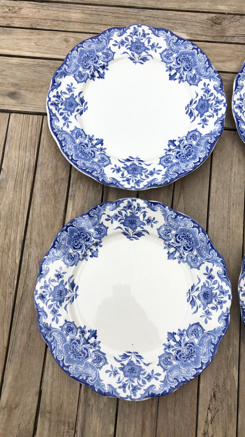 Set of 6 plates Dordrecht BFK Boch
