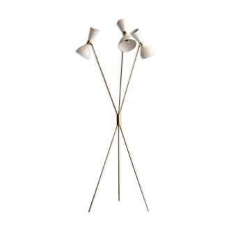 Lampadaire moonlight tripod blanc