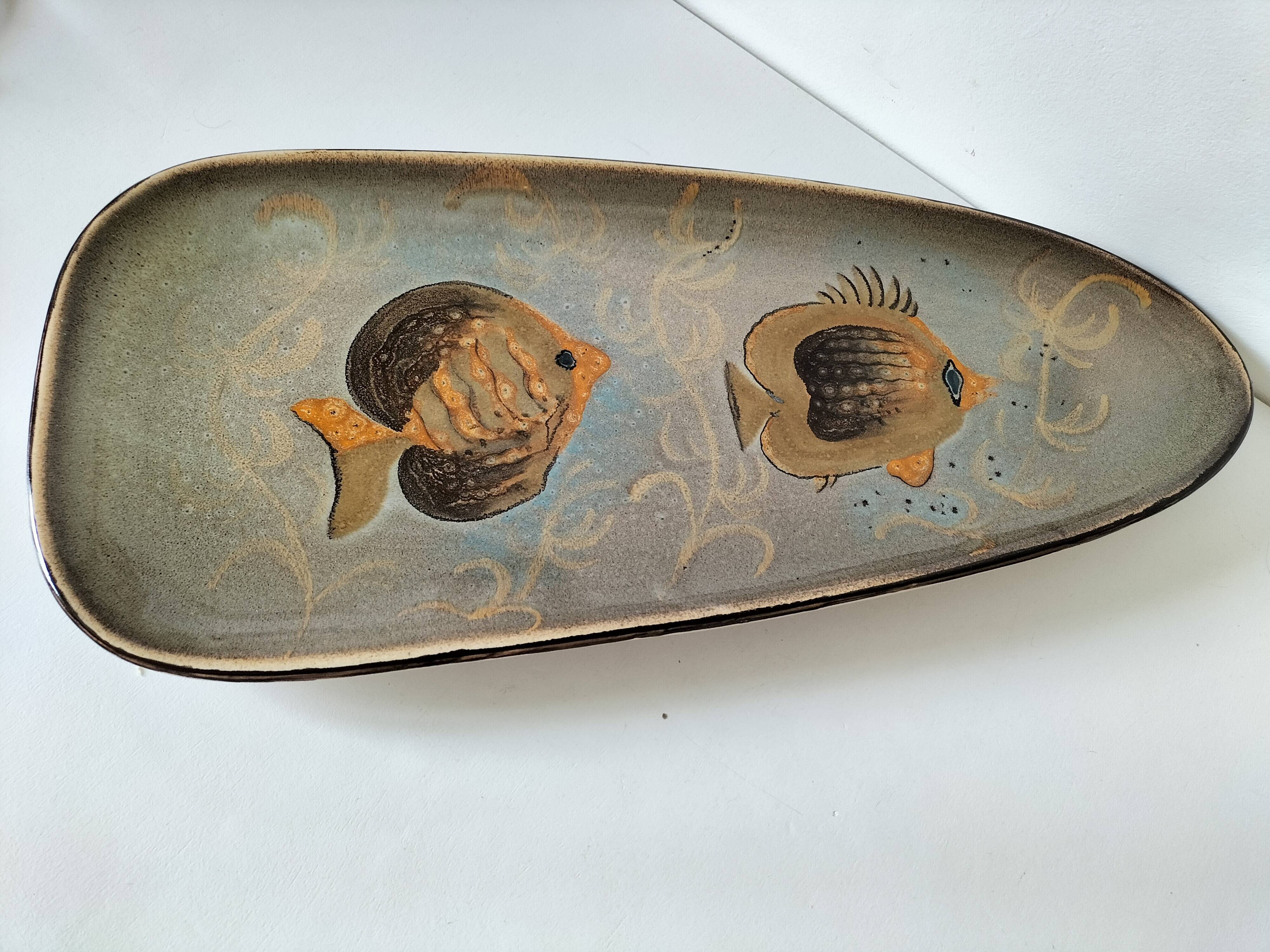 grand plat allongé MBFA Pornic modèle Caraïbes
