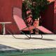 4 chaises longue "Barwa" de John Waldheim et Edgar Bartolucci 1950