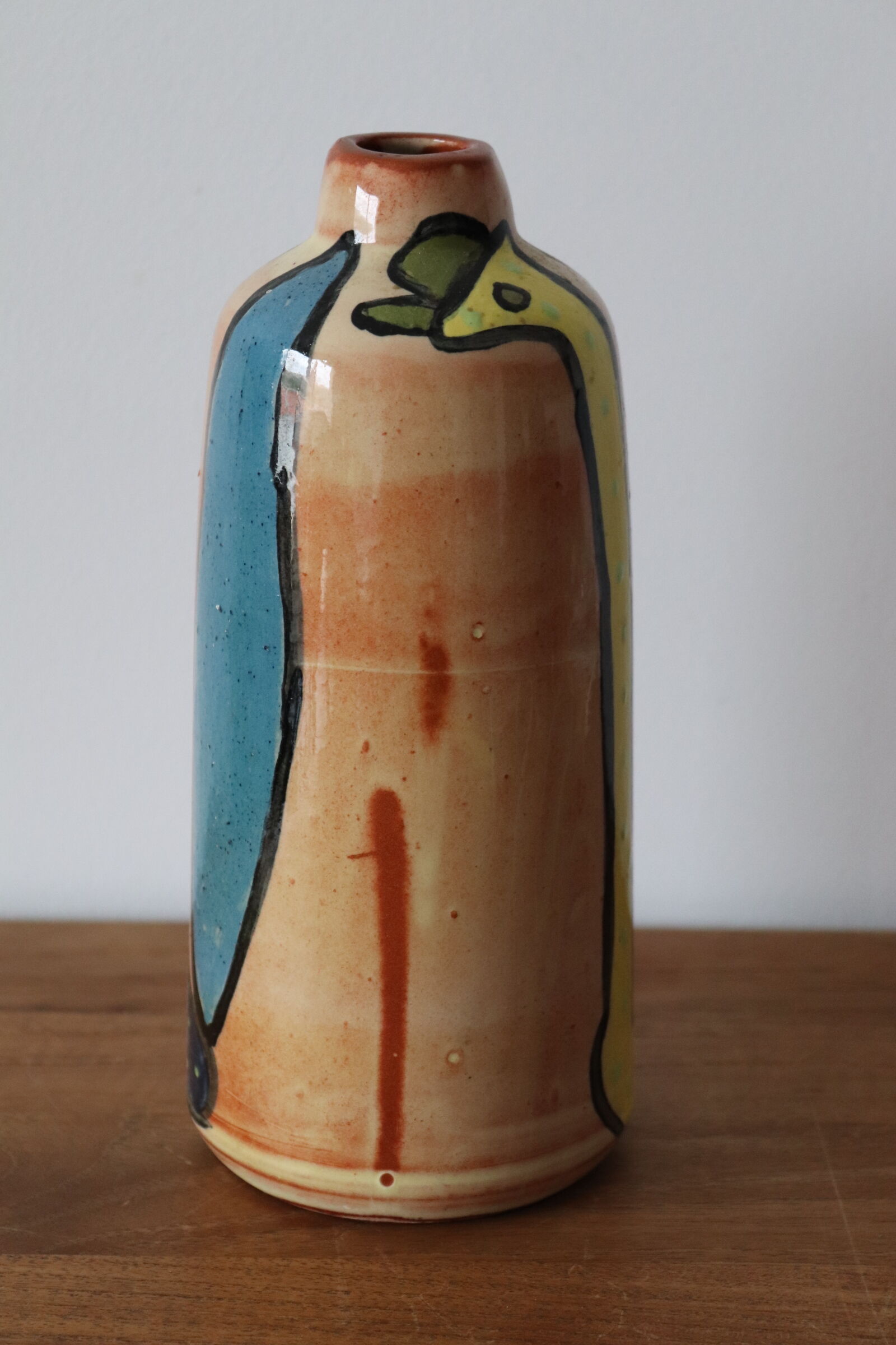 Vase signed Les Girafes