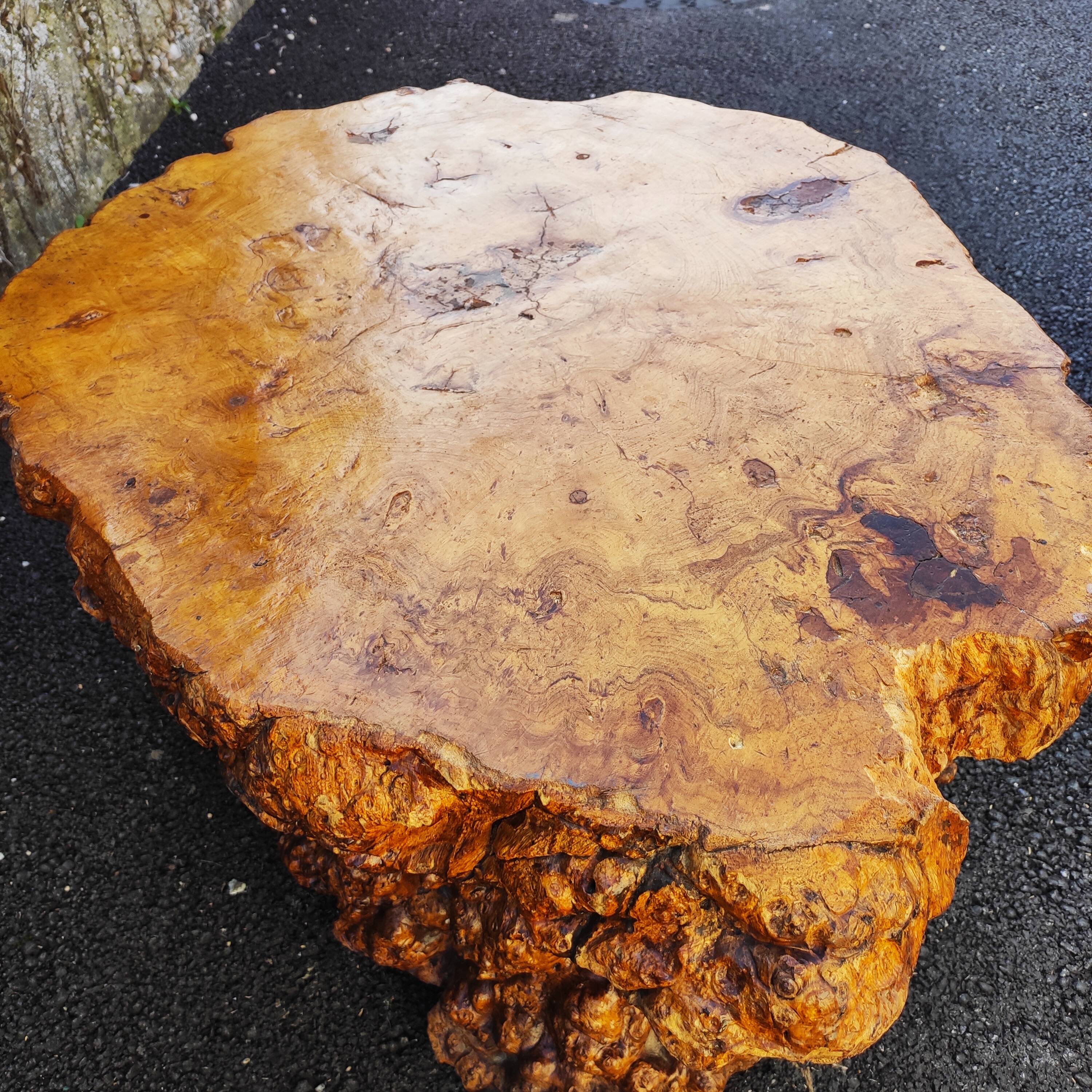 Vintage brutalist coffee table