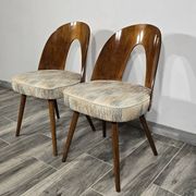 Paire de chaises de salle à manger par Antonin Suman, années 1960