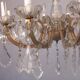 lustre à pampilles  1960