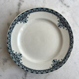 Terre de fer dessert plate St Amand & Hamage Adrianople