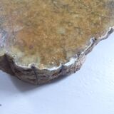 Imposing vintage alabaster ashtray
