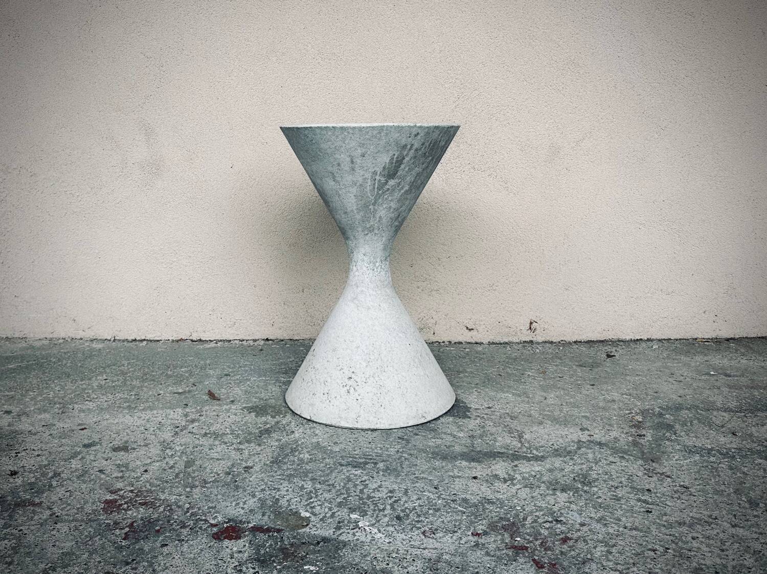 Vintage Diabolo architectural planter by Anton Bee, 1950s