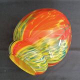 Art deco vase in multi-layered glass.