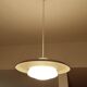 Pair of large bauhaus pendant lights from the 1930s