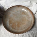 Ensemble de 2 plats en grès vintage
