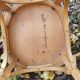 4 bistro chairs stamped Baumann