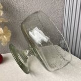 Biot sangria cup in artisanal bubble-blown glass